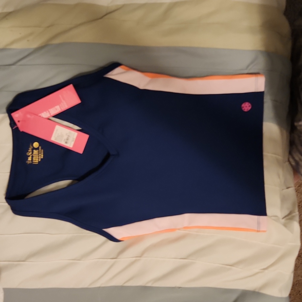 Lilly Pulitzer Luxletic Vantibra tank UPF 50+